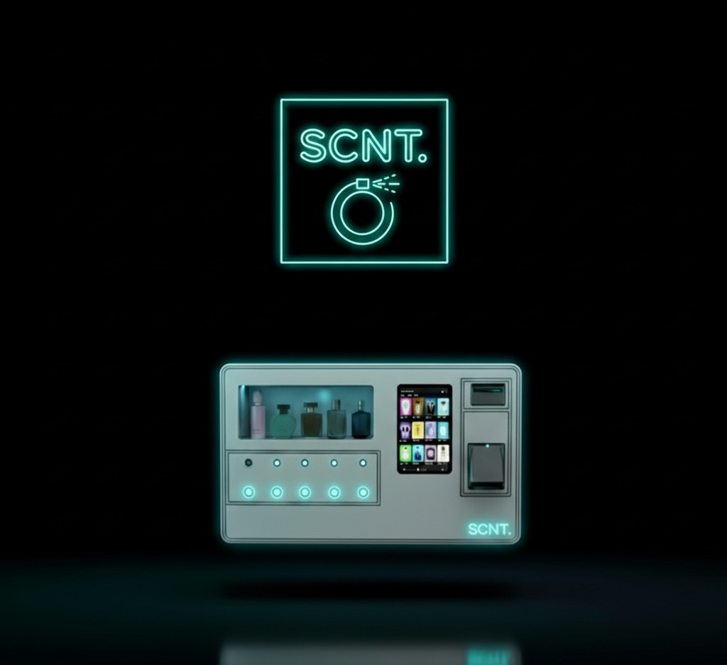 SCNT. luxury fragrance vending machine